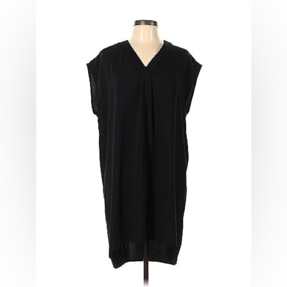 Women’s‎ Adrienne Vittadini Black Sheath Sleeveless Midi Dress Size XL